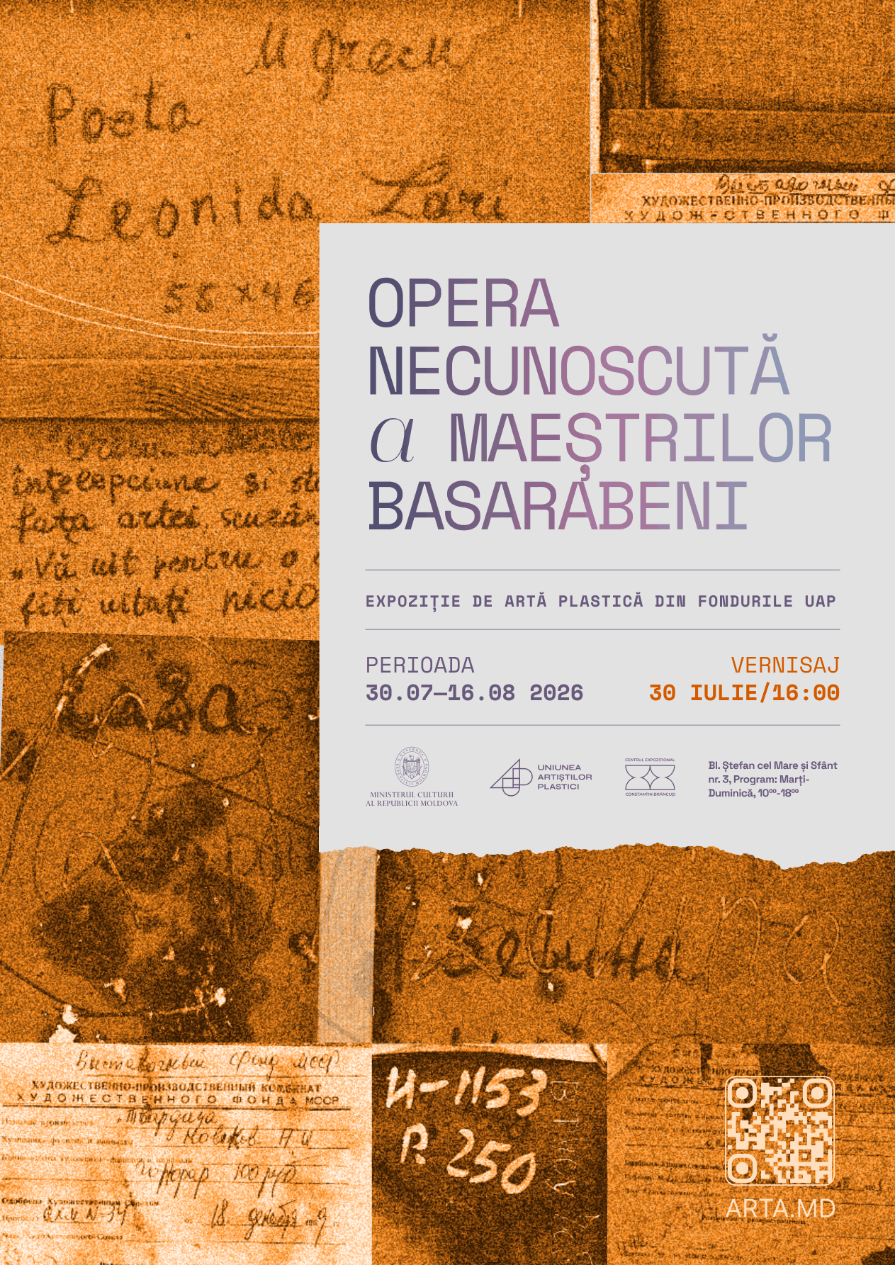 Opera Necunoscută a Maeștrilor Basarabeni